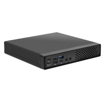 01042024660b2b7612f01 Asrock Jupiter H610 Mini Desktop Barebone PC, LGA1700 (H610), DDR4 SO-DIMM, 2.5", M.2, HDMI, 2x DP, USB-C, COM Port, VESA - No CPU, RAM, Storage or O/S - Black Antler