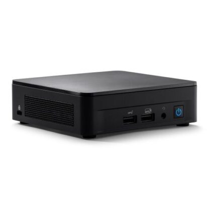 01042024660b2b7b9d00e Intel NUC 12 Wallstreet Canyon Slim Barebone, i5-1240P, Dual M.2 PCIe, DDR4, Wi-Fi 6E, 2.5G LAN, Thunderbolt, 2x HDMI, VESA - No RAM/SSD/OS - Black Antler