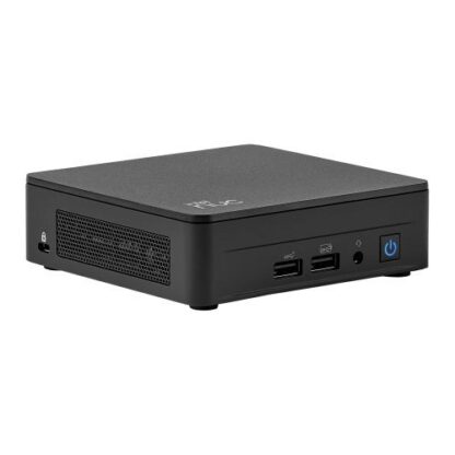 01042024660b2b7c3e1a6 Intel NUC 13 Arena Canyon Slim Barebone, i3-1315U, Dual M.2 PCIe, DDR4, Wi-Fi 6E, 2.5G LAN, Thunderbolt4, 2x HDMI, VESA - No RAM/SSD/OS - Black Antler