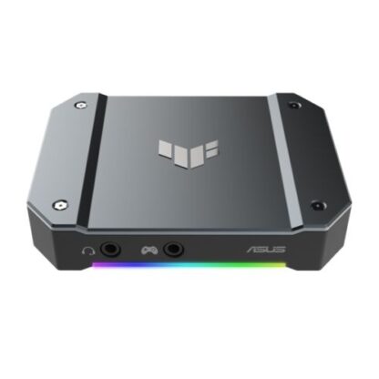 01042024660b2bb224ed7 Asus CU4K30 TUF Gaming USB-C Capture Box - 4K30 Video w/ Near-Zero Latency, RGB Lighting - Black Antler