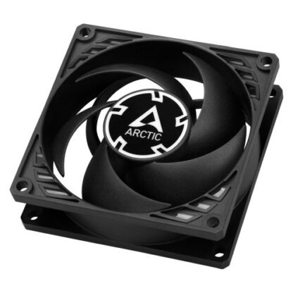 01042024660b2c2862e1a Arctic P8 8cm Pressure Optimised PWM PST Case Fan, Black, Fluid Dynamic, 200-3000 RPM - Black Antler