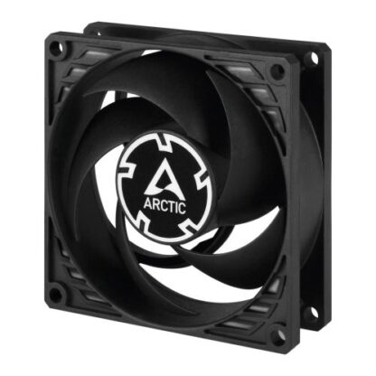 01042024660b2c295e0da Arctic P8 Pressure Optimised 8cm Case Fan, Black, Fluid Dynamic, 3000 RPM - Black Antler