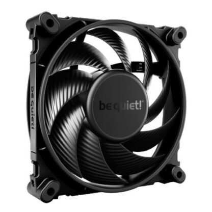 01042024660b2c2e1e62c Be Quiet! (BL094) Silent Wings 4 12cm PWM High Speed Case Fan, Black, Up to 2500 RPM, Fluid Dynamic Bearing - Black Antler