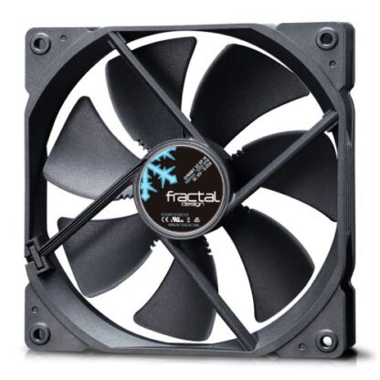 01042024660b2d10dd818 Fractal Design Dynamic X2 GP-14 14cm Case Fan, Long Life Sleeve Bearing, Counter-balanced Magnet, 1000 RPM, Black - Black Antler