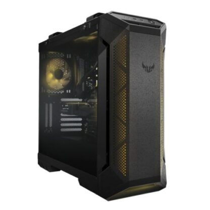 01042024660b2da47296f Asus TUF Gaming GT501 Gaming Case w/ Window, E-ATX, Tempered Smoked Glass, 3 x 12cm RGB Fans, Carry Handles - Black Antler