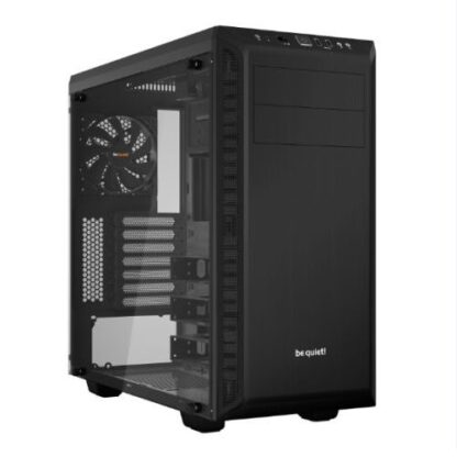01042024660b2dcfcbcb9 Be Quiet! Pure Base 600 Gaming Case w/ Window, ATX, 2 x Pure Wings 2 Fans, Black - Black Antler