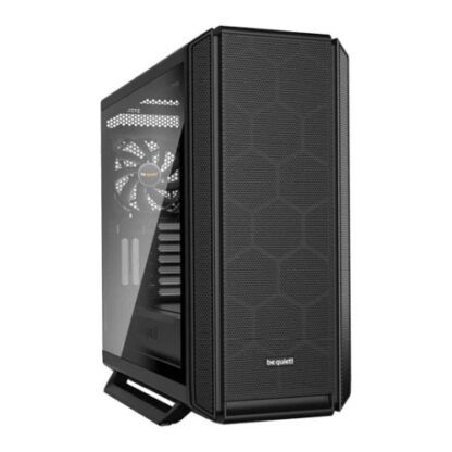 01042024660b2dd353333 Be Quiet! Silent Base 802 Gaming Case w/ Glass Window, E-ATX, 3 x Pure Wings 2 Fans, Fan Controller, USB-C, Interchangeable Top & Front - Black Antler