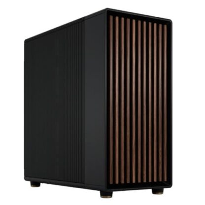 01042024660b2f7ca15f2 Fractal Design North XL Charcoal Black (Black Solid) Case, E-ATX, Fine Mesh Side, 3 PWM Fans, USB-C, Walnut Front - Black Antler