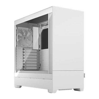 01042024660b2fab69047 Fractal Design Pop Silent (White TG) Gaming Case w/ Clear Glass Window, ATX, Sound-Damping & Steel Foam, 3 Fans - Black Antler