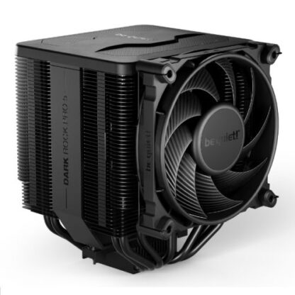 01042024660b3115a778e Be Quiet! BK036 Dark Rock Pro 5 Heatsink & Fan, Intel/AMD, 2 Silent Wings Fans, Speed Switch, 270W TDP - Black Antler