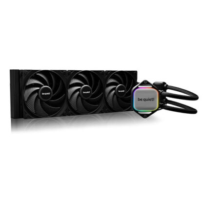 01042024660b31174eee9 Be Quiet! Pure Loop 2 360mm Liquid CPU Cooler, 3 x Pure Wings 3 PWM Fans, ARGB Cooling Block - Black Antler