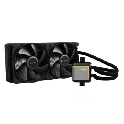 01042024660b317c6be71 Be Quiet! Silent Loop 2 280mm ARGB Liquid CPU Cooler, Dampened & Adjustable Pump, 2 x 14cm Silent Wings 3 PWM Fans - Black Antler