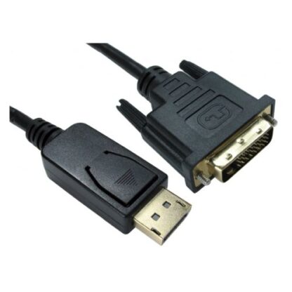 01042024660b31d11f8b9 Spire DisplayPort Male to Single Link DVI-D Male Converter Cable, 2 Metres - Black Antler