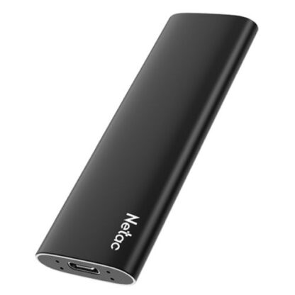 01042024660b31fecaccc Netac Z Slim 1TB M.2 External SSD, USB 3.2 Gen2 Type-C, Up to 550MB/s, Aluminium - Black Antler