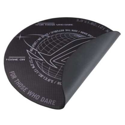 01042024660b31ffdd135 Asus ROG Cosmic Polyester Floor Mat, Space-Themed, Non-Slip Base, 117cm Diameter - Black Antler