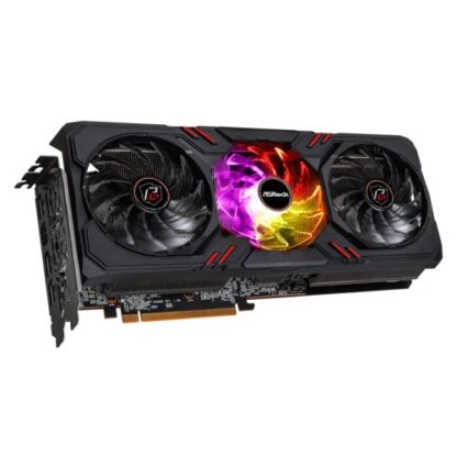 01042024660b328047239 Asrock RX7600 Phantom Gaming 8GB OC, PCIe4, 8GB DDR6, HDMI, 3 DP, 2755MHz Clock, Overclocked, RGB - Black Antler