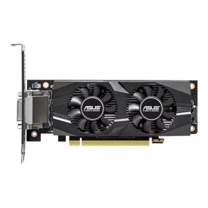 01042024660b32d4637dd Asus DUAL RTX3050 LP BRK OC, 6GB DDR6, DVI, HDMI, DP, 1537MHz Clock, Overclocked, Low Profile (Bracket Included) - Black Antler