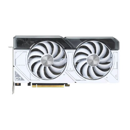 01042024660b32dd79a20 Asus DUAL RTX4070 SUPER OC White, PCIe4, 12GB DDR6X, HDMI, 3 DP, 2550MHz Clock, Overclocked - Black Antler