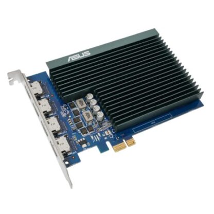 01042024660b332aa81ee Asus GT730, 2GB DDR5, PCIe2, 4 x HDMI, 927 MHz, Passive, Single Slot - Black Antler