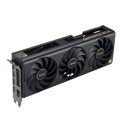 01042024660b33309ba17 Asus ProArt RTX4070 Ti SUPER OC, 16GB DDR6X, HDMI, 3 DP, 2670MHz Clock, Overclocked, Compact 2.5 Slot - Black Antler