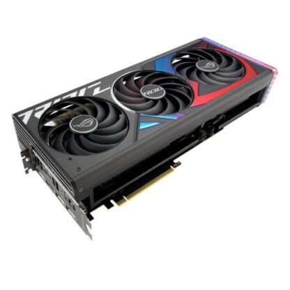 01042024660b341ea54bd Asus STRIX RTX4070 Ti SUPER OC, 16GB DDR6X, 2 HDMI, 3 DP, 2700MHz Clock, RGB Lighting, Overclocked - Black Antler