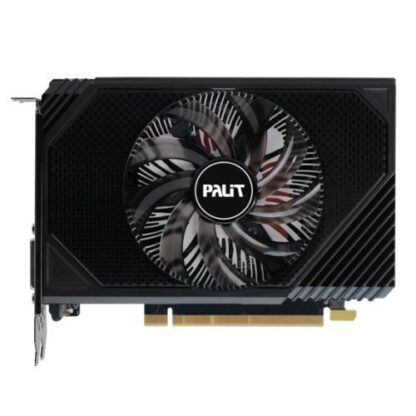 01042024660b346af2acf Palit RTX3050 StormX, PCIe4, 6GB DDR6, DVI, HDMI, DP, 1470MHz Clock, Compact Design - Black Antler