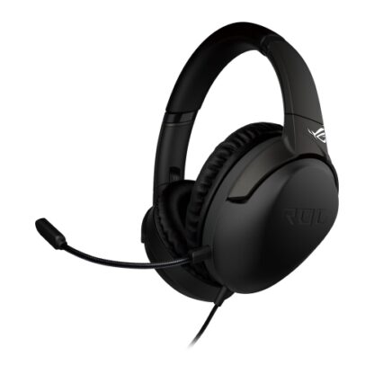 01042024660b35b515543 Asus ROG Strix GO Gaming Headset, USB-C (USB2 Adapter), Airtight Chambers, AI Noise-Cancelling Mic, Controls on Earcups - Black Antler