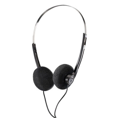 01042024660b36b3d2320 Hama Slight Headphones, 3.5mm Jack, Adjustable Headband - Black Antler
