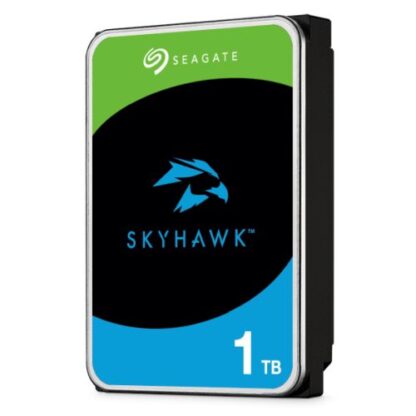 01042024660b37dea1757 Seagate 3.5", 1TB, SATA3, SkyHawk Surveillance Hard Drive, 256MB Cache, 8 Drive Bays Supported, 24/7, CMR, OEM - Black Antler