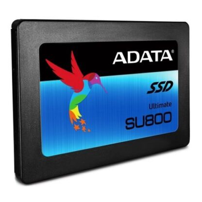 01042024660b38291368f ADATA 256GB Ultimate SU800 SSD, 2.5", SATA3, 7mm (2.5mm Spacer), 3D NAND, R/W 560/520 MB/s - Black Antler