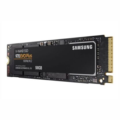 01042024660b3b5f2f30e Samsung 500GB 970 EVO PLUS M.2 NVMe SSD, M.2 2280, PCIe, V-NAND, R/W 3500/3200 MB/s, 480K/550K IOPS - Black Antler