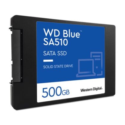 01042024660b3c89a6a1c WD 500GB Blue SA510 G3 SSD, 2.5", SATA3, R/W 560/510 MB/s, 90K/82K IOPS, 7mm - Black Antler