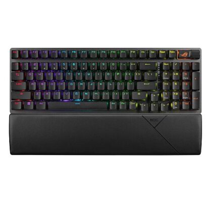 01042024660b3d1eb7a34 Asus ROG STRIX SCOPE II 96 Wireless Mechanical RGB Gaming Keyboard, 96% Layout, Streamer Hotkeys, Multifunction Controls, Sound-Dampening - Black Antler