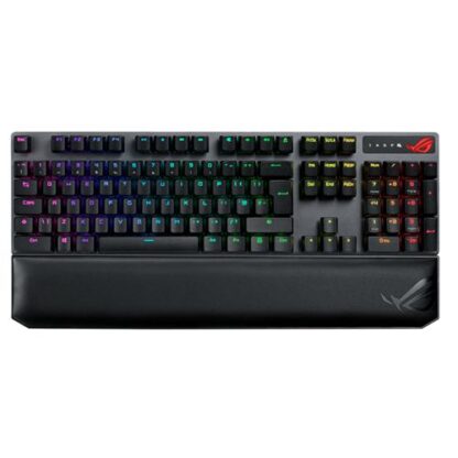 01042024660b3d210f0bd Asus ROG Strix SCOPE NX Wireless Deluxe Mechanical RGB Gaming Keyboard, ROG NX Mechanical Switches, Stealth Key, Quick-Toggle, Magnetic Wrist Rest - Black Antler