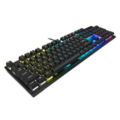 01042024660b3d238bb51 Corsair K60 RGB PRO Mechanical Gaming Keyboard, USB, Cherry VIOLA Switches, Per-Key RGB, Brushed Aluminium Frame - Black Antler