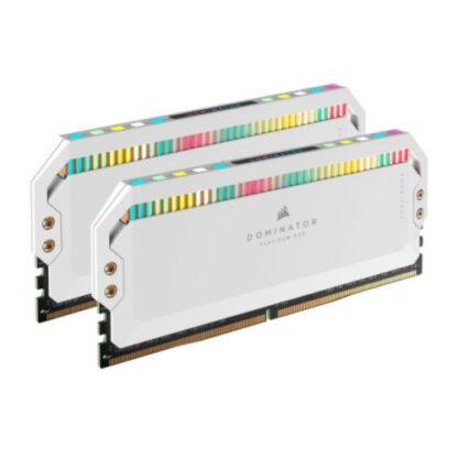 01042024660b3e6c05e47 Corsair Dominator Platinum RGB 32GB Kit (2 x 16GB), DDR5, 5600MHz (PC5-44800), CL36, 1.25V, XMP 3.0, PMIC, DIMM Memory, White - Black Antler