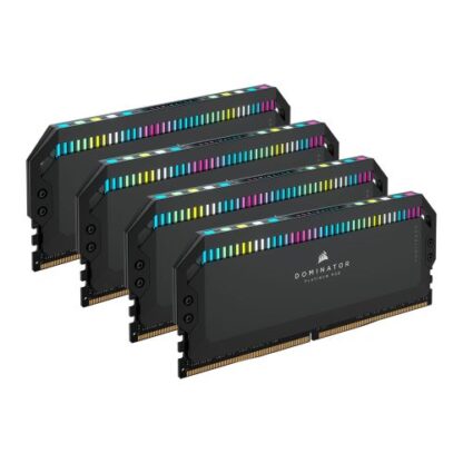 01042024660b3e6e4d93a Corsair Dominator Platinum RGB 64GB Kit (4 x 16GB), DDR5, 5600MHz (PC5-44800), CL36, 1.25V, PMIC, DIMM Memory, Black - Black Antler