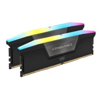 01042024660b3ecf14753 Corsair Vengeance RGB 32GB Kit (2 x 16GB), DDR5, 5200MHz (PC5-41600), CL40, 1.25V, PMIC, AMD Optimised, DIMM Memory - Black Antler