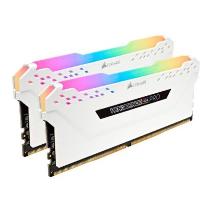 01042024660b3ef5b0547 Corsair Vengeance RGB Pro 16GB Kit (2 x 8GB), DDR4, 3200MHz (PC4-25600), CL16, XMP 2.0, White - Black Antler