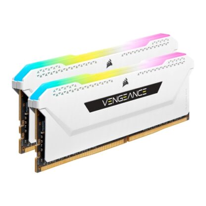 01042024660b3ef8b9cb7 Corsair Vengeance RGB Pro SL 16GB Kit (2 x 8GB), DDR4, 3200MHz (PC4-25600), CL16, XMP 2.0, White - Black Antler