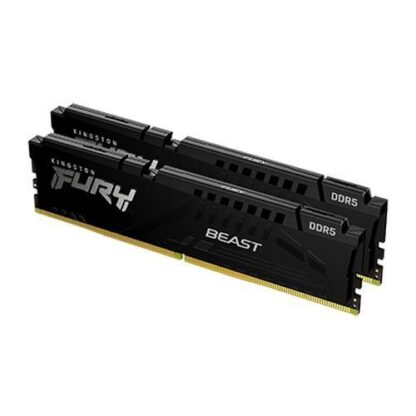 01042024660b3f268b52a Kingston Fury Beast 32GB Kit (2 x 16GB), DDR5, 5200MHz (PC5-38400), CL40, 1.25V, ECC, XMP 3.0, PMIC, DIMM Memory - Black Antler