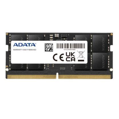 01042024660b3fa8485c3 ADATA Premier 8GB, DDR5, 4800MHz (PC5-38400), CL40, 1.1V, ECC, SODIMM Memory - Black Antler