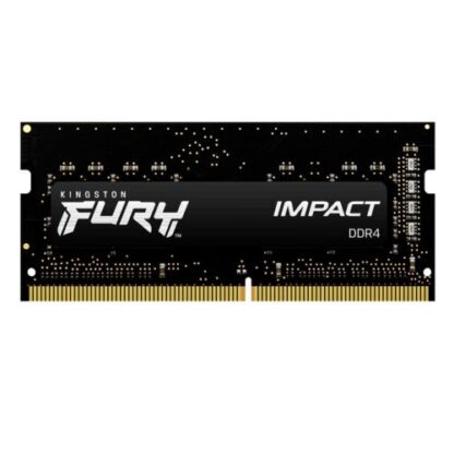 01042024660b3fad6c29f Kingston Fury Impact 8GB, DDR4, 3200MHz (PC4-25600), CL20, SODIMM Memory - Black Antler