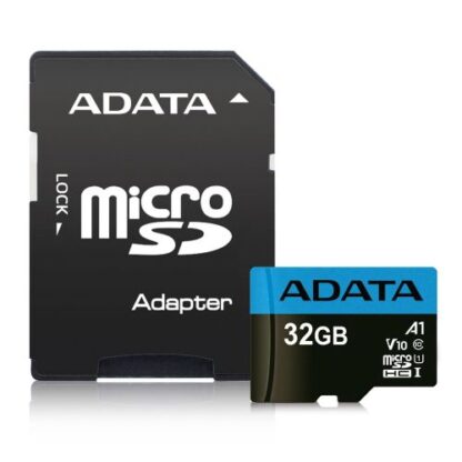 01042024660b400fa742f ADATA 32GB Premier Micro SD Card with SD Adapter, UHS-I Class 10 with A1 App Performance - Black Antler