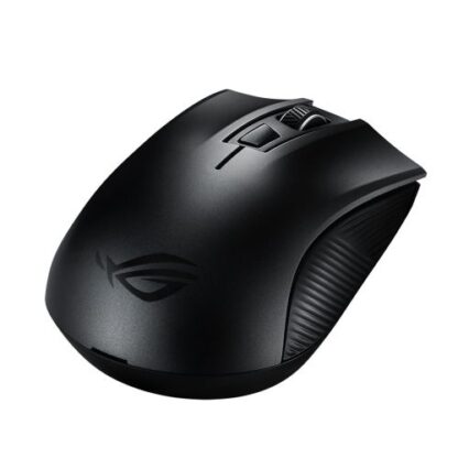 01042024660b40329f7bf Asus ROG Strix CARRY Wireless/Bluetooth Pocket-sized Gaming Mouse, 50 - 7200 DPI, Exclusive Switch Socket - Black Antler