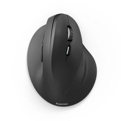01042024660b40aad2df8 Hama Vertical Ergonomic EMW-500 Wireless Optical Mouse, 6 Buttons, Browser Buttons, 1000-1800 DPI, Black *Right Handed version* - Black Antler