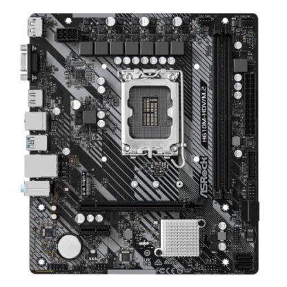 01042024660b42f1d3e19 Asrock H610M-HDV/M.2 R2.0, Intel H610, 1700, Micro ATX, 2 DDR4, VGA, HDMI, DP, PCIe4, 1x M.2 - Black Antler