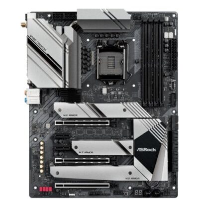 01042024660b439047596 Asrock W480 CREATOR, Intel W480, 1200 (Xeon W CPUs), ATX, HDMI, XFire, Thunderbolt3, AX Wi-Fi, 10GB & 2.5GB LAN, M.2 - Black Antler