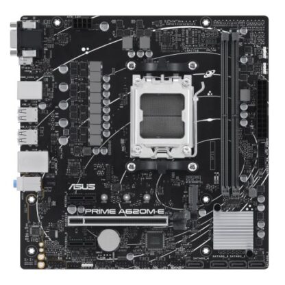 01042024660b43e108555 Asus PRIME A620M-E-CSM - Corporate Stable Model, AMD A620, AM5, Micro ATX, 2 DDR5, VGA, HDMI, DP, GB LAN, PCIe4, 1x M.2 - Black Antler