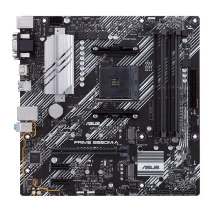 01042024660b440d96fa6 Asus PRIME B550M-A/CSM - Corporate Stable Model, AMD B550, AM4, Micro ATX, 4 DDR4, VGA, DVI, HDMI, PCIe4, 2x M.2 - Black Antler